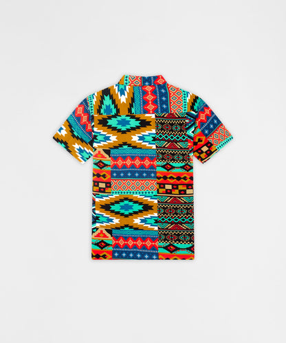 Aztec Print S/S Shirt | Reason Clothing Premium