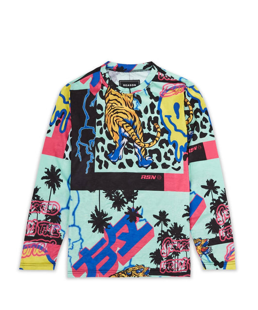 Drippy Long Sleeve Tee | Reason Clothing Top Pick