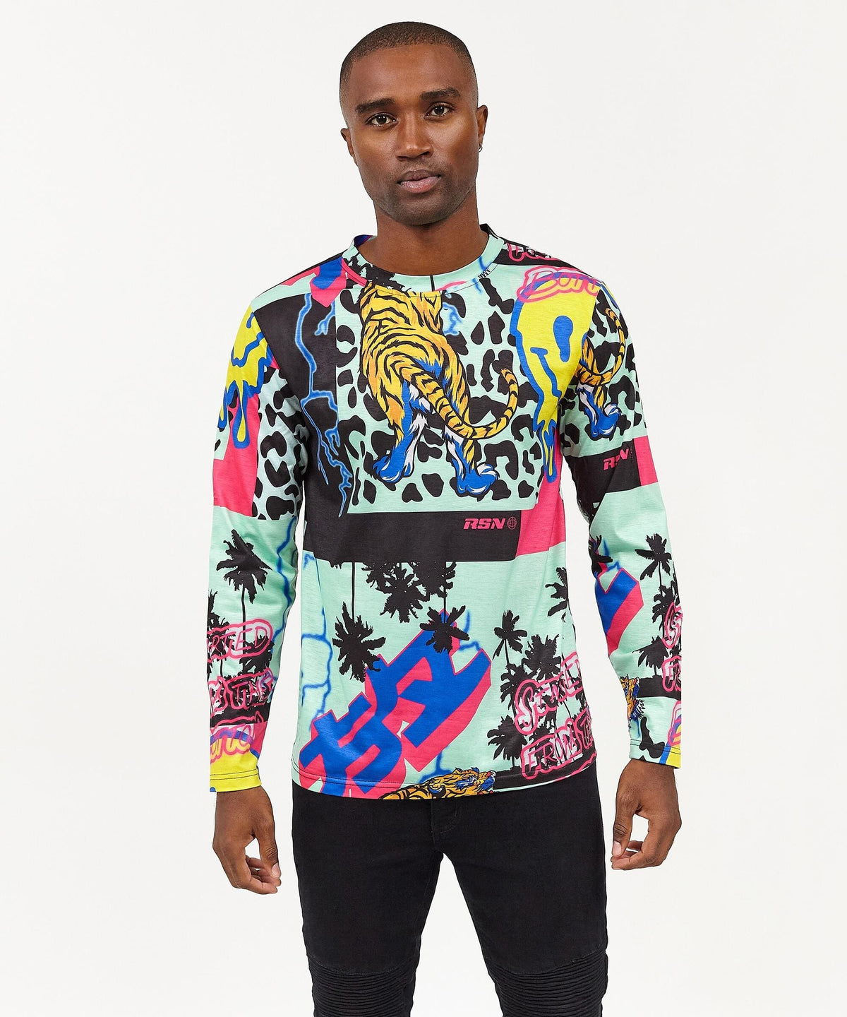 Drippy Long Sleeve Tee | Reason Clothing Top Pick