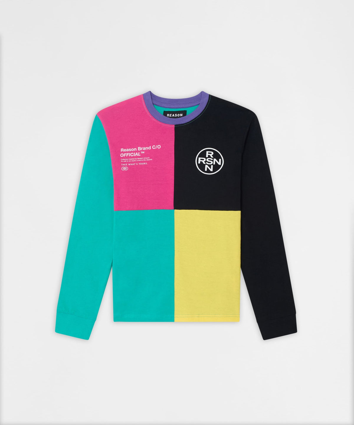 Nolan Color Blocked Long Sleeve Tee | Reason Clothing Customer Favorite