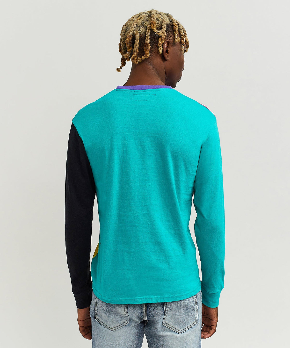 Nolan Color Blocked Long Sleeve Tee | Reason Clothing Customer Favorite