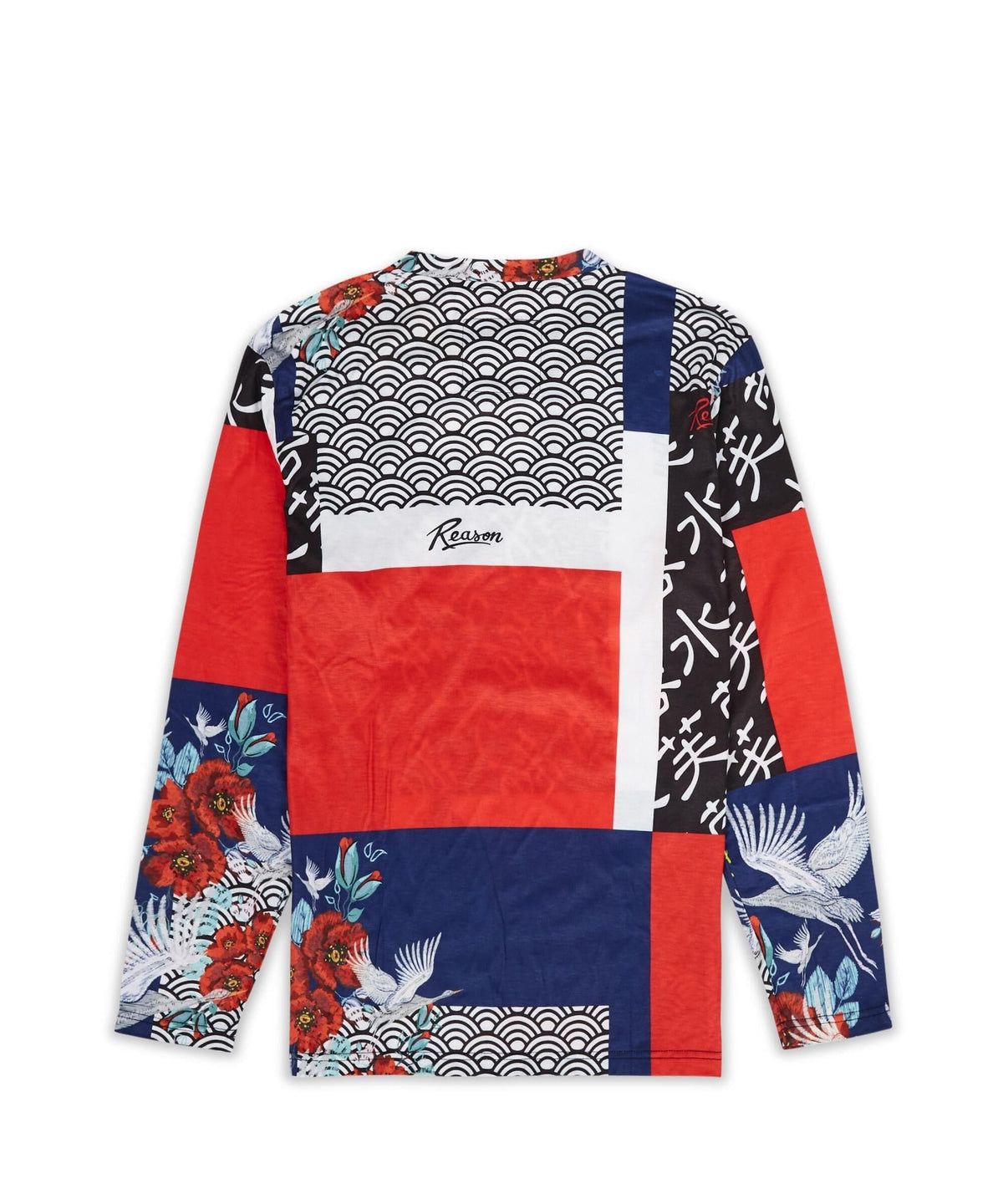 Swans All Over Print Long Sleeve Tee | Reason Clothing Best Price