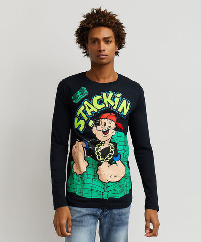 Popeye Stackin Long Sleeve Tee | Reason Clothing Latest