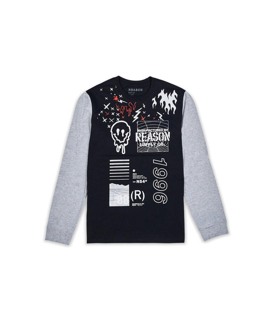 Plus Size Brent Ls Tee | Reason Clothing Trusted