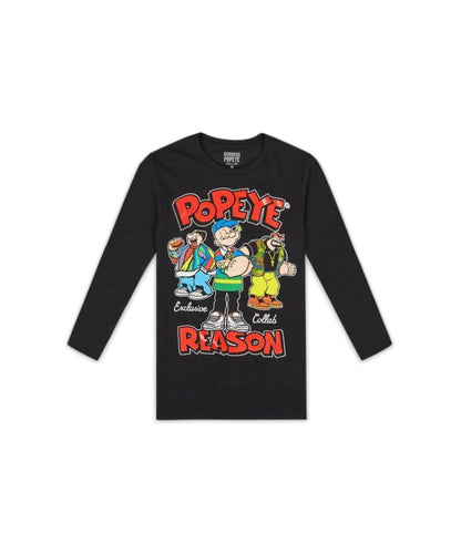 Popeye Vintage Flex Long Sleeve Tee | Reason Clothing Quality