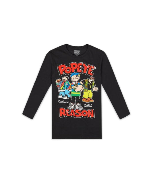 Popeye Vintage Flex Long Sleeve Tee | Reason Clothing Quality
