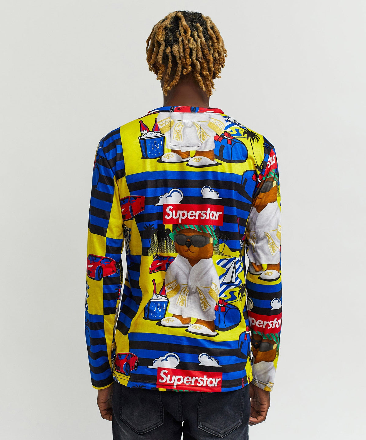 Superstar Bear Character Long Sleeve Tee | Reason Clothing Hot Sale