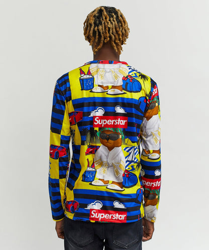 Superstar Bear Character Long Sleeve Tee | Reason Clothing Hot Sale