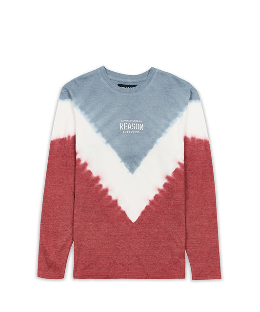 Long Sleeve Tie Dye Tee Regular Is Live | Reason Clothing Smart Buy