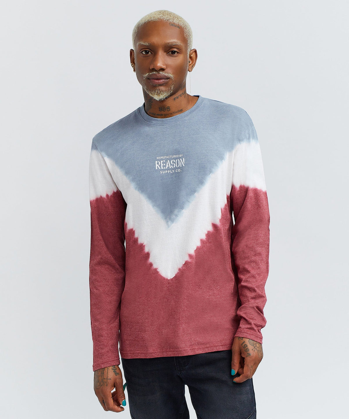 Long Sleeve Tie Dye Tee Regular Is Live | Reason Clothing Smart Buy