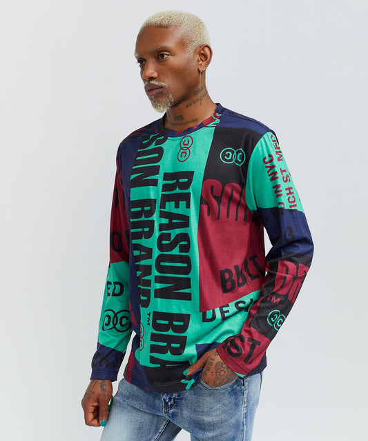 Greenwich Multi Placement Long Sleeve Tee | Reason Clothing Value