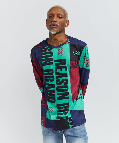 Greenwich Multi Placement Long Sleeve Tee | Reason Clothing Value