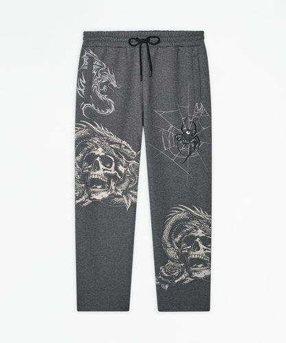 Victoria Embroidered Jogger - Grey | Reason Clothing Top Pick