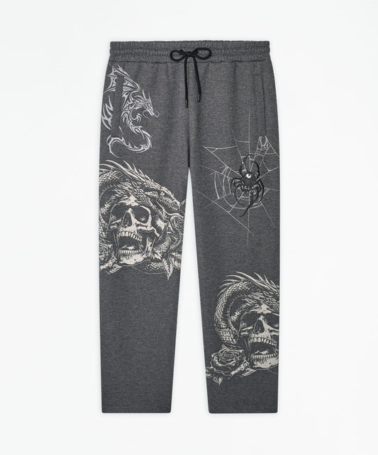 Victoria Embroidered Jogger - Grey | Reason Clothing Top Pick