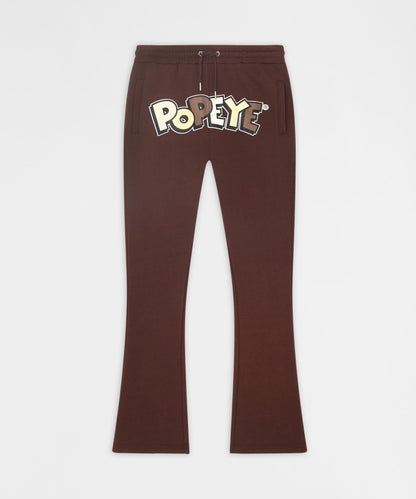 Popeye Stacked Sweatpant - Brown | Reason Clothing Value