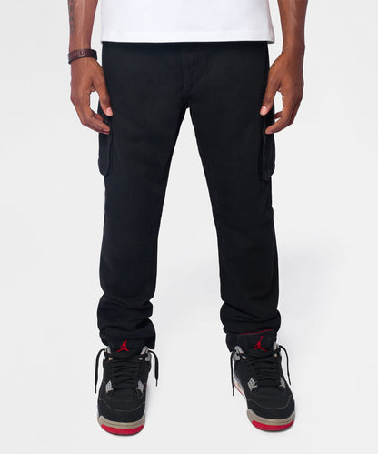 Classic Utility Cargo Pants - Black | Reason Clothing Special Offer
