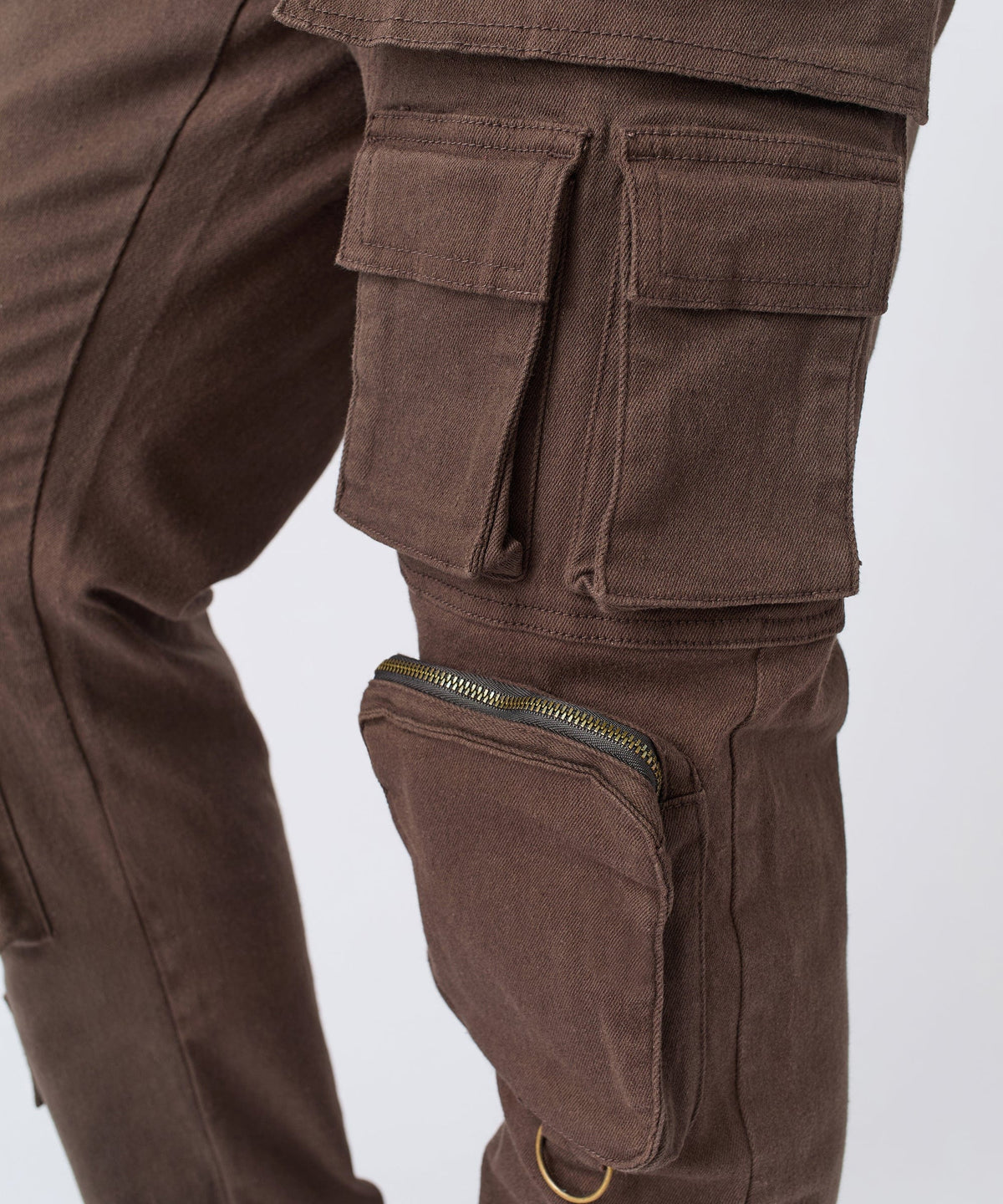 Loadout Cargo Denim Pants - Brown | Reason Clothing Customer Favorite