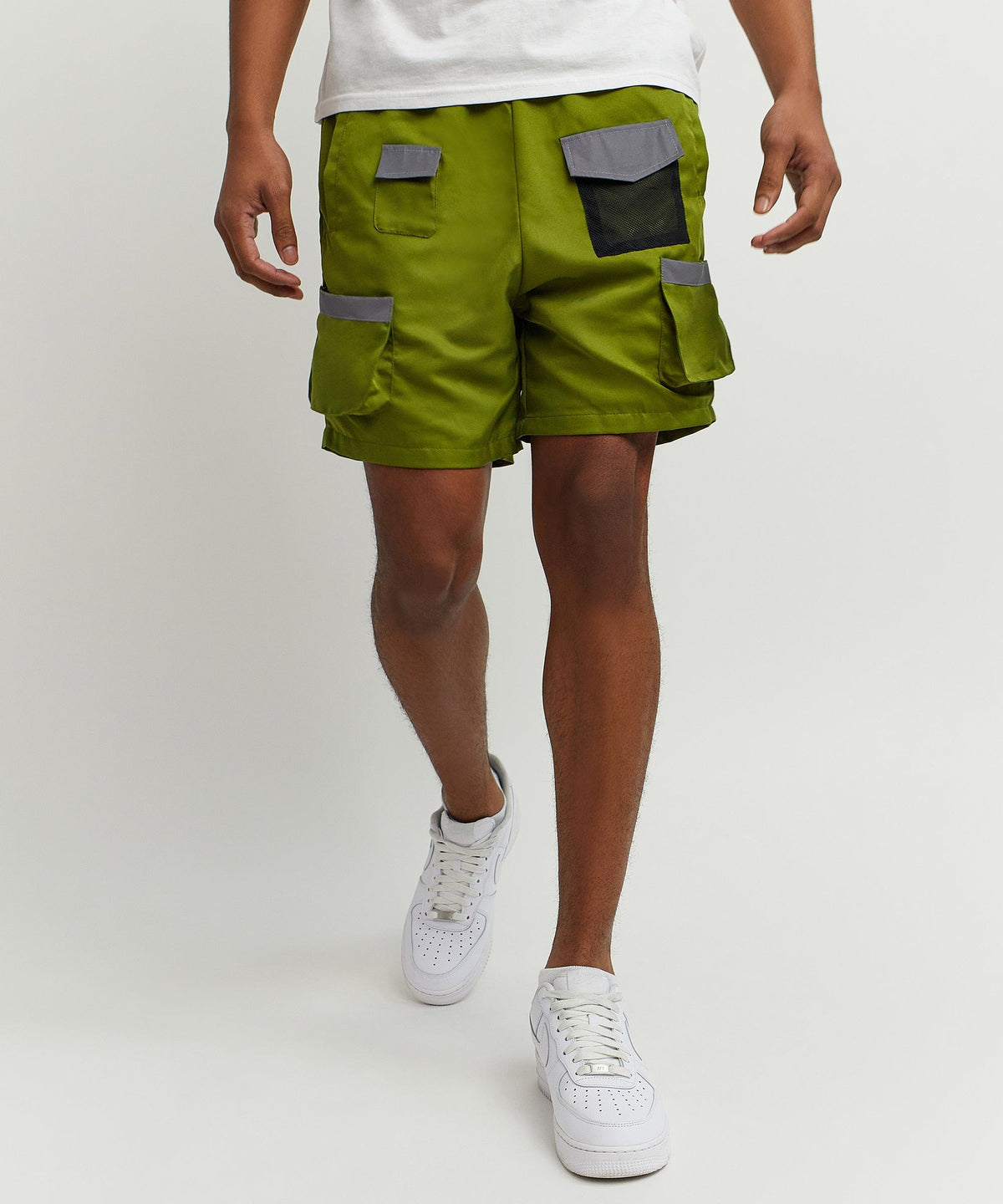 Multi Pocket Nylon Cargo Short | Reason Clothing Classic