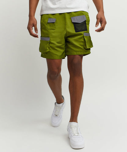 Multi Pocket Nylon Cargo Short | Reason Clothing Classic