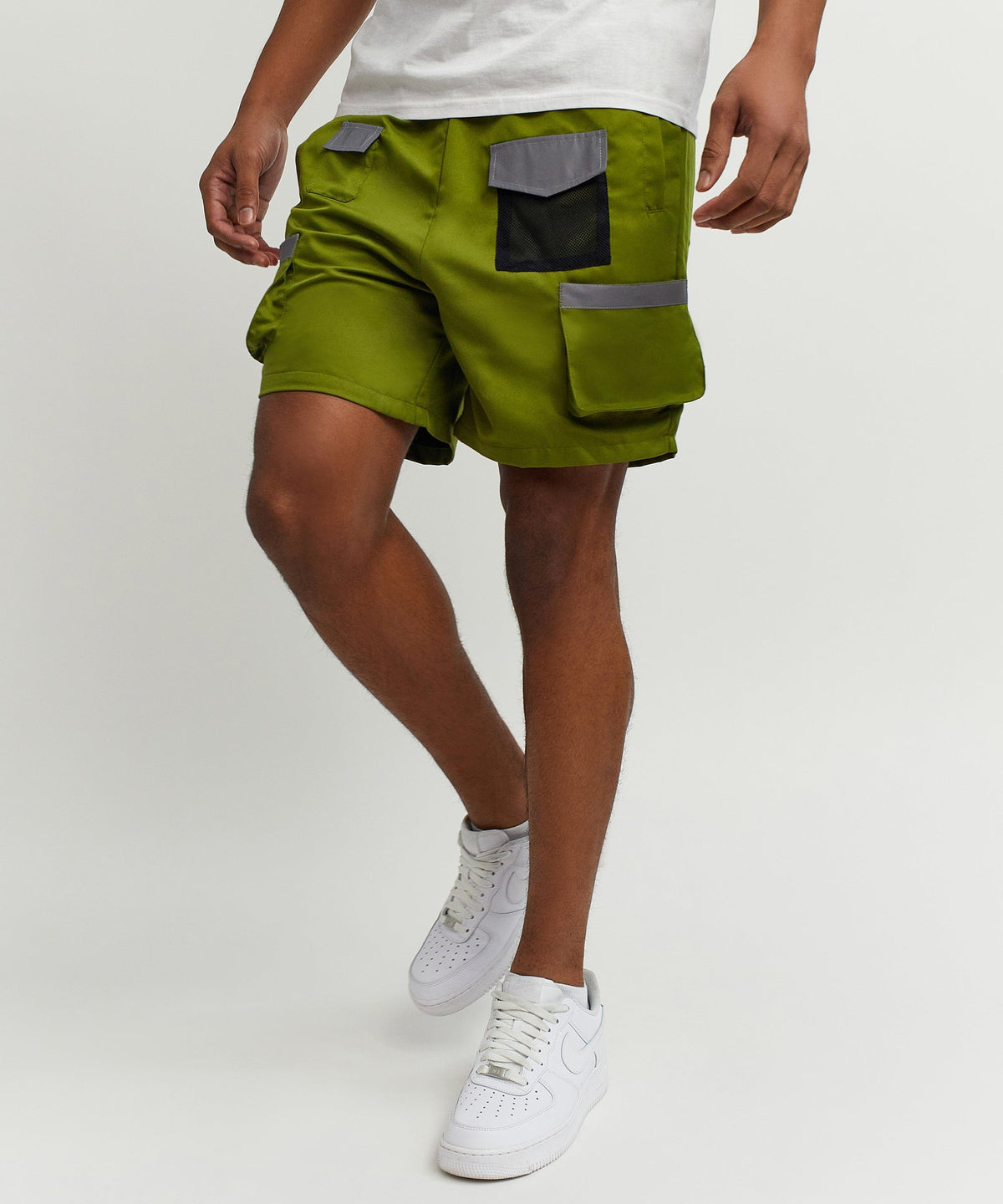 Multi Pocket Nylon Cargo Short | Reason Clothing Classic