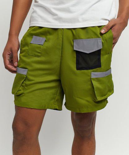 Multi Pocket Nylon Cargo Short | Reason Clothing Classic