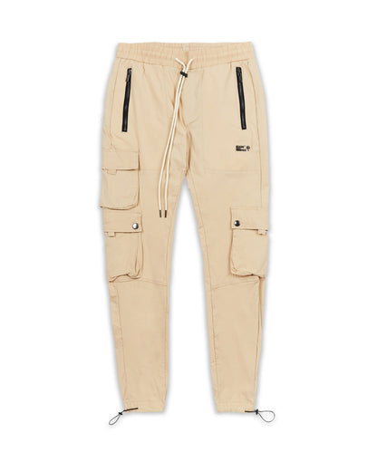 Cargo Stretch Nylon Utility Khaki Pants | Reason Clothing Discount