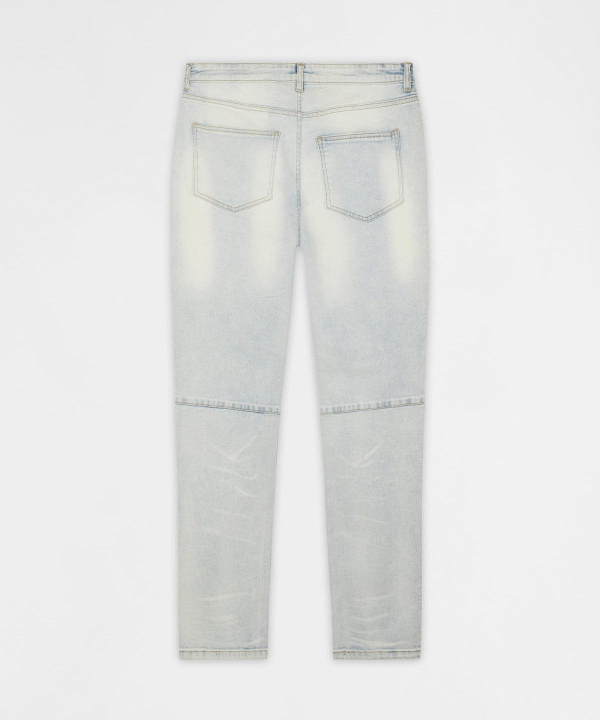 Fracture Distressed Skinny Jeans - Light Blue | Reason Clothing Smart Buy