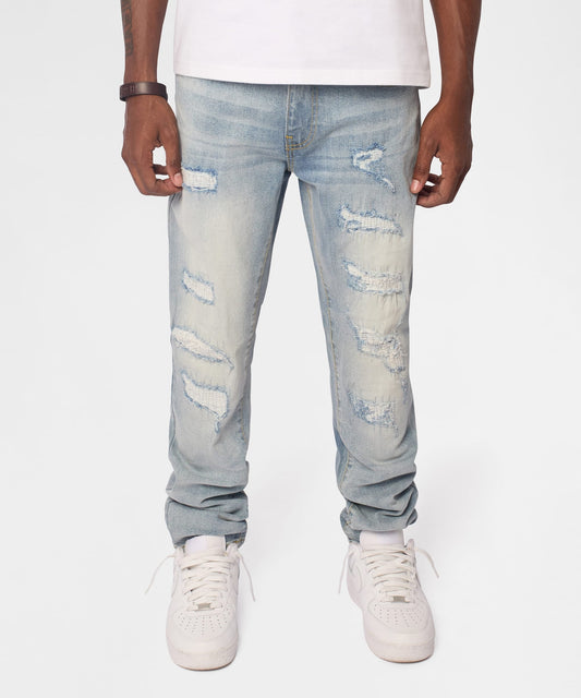 Float Denim Jeans - Blue | Reason Clothing New