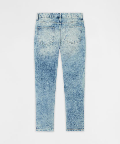 Dawn Distressed Skinny Jeans - Blue | Reason Clothing New