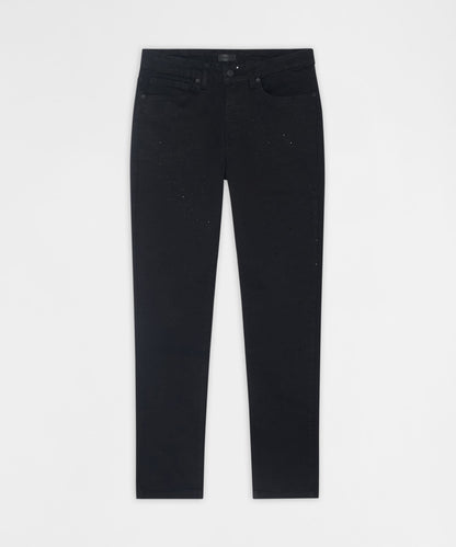 Midnight Rhinestone Skinny Jeans - Black | Reason Clothing Great Value