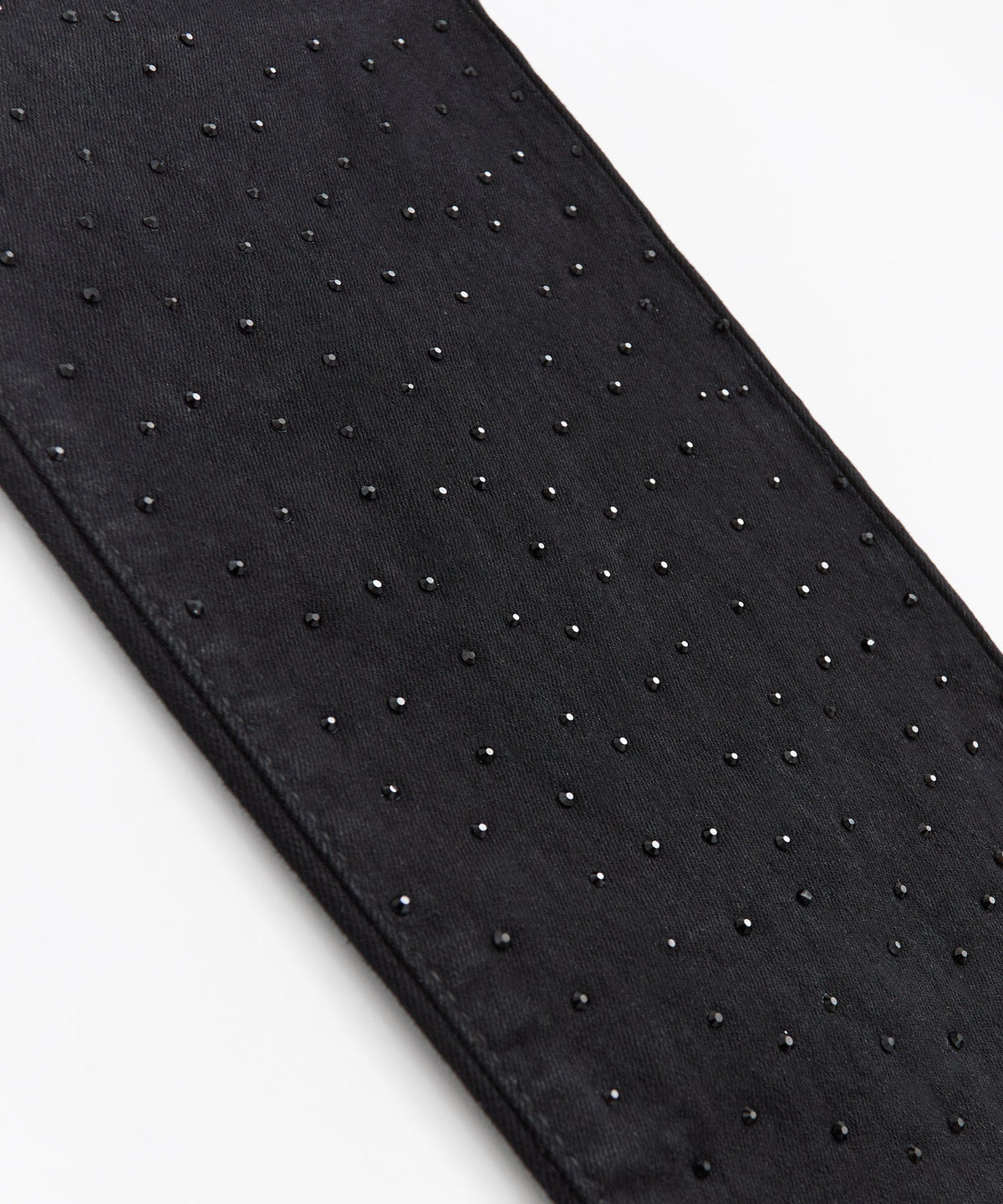 Midnight Rhinestone Skinny Jeans - Black | Reason Clothing Great Value