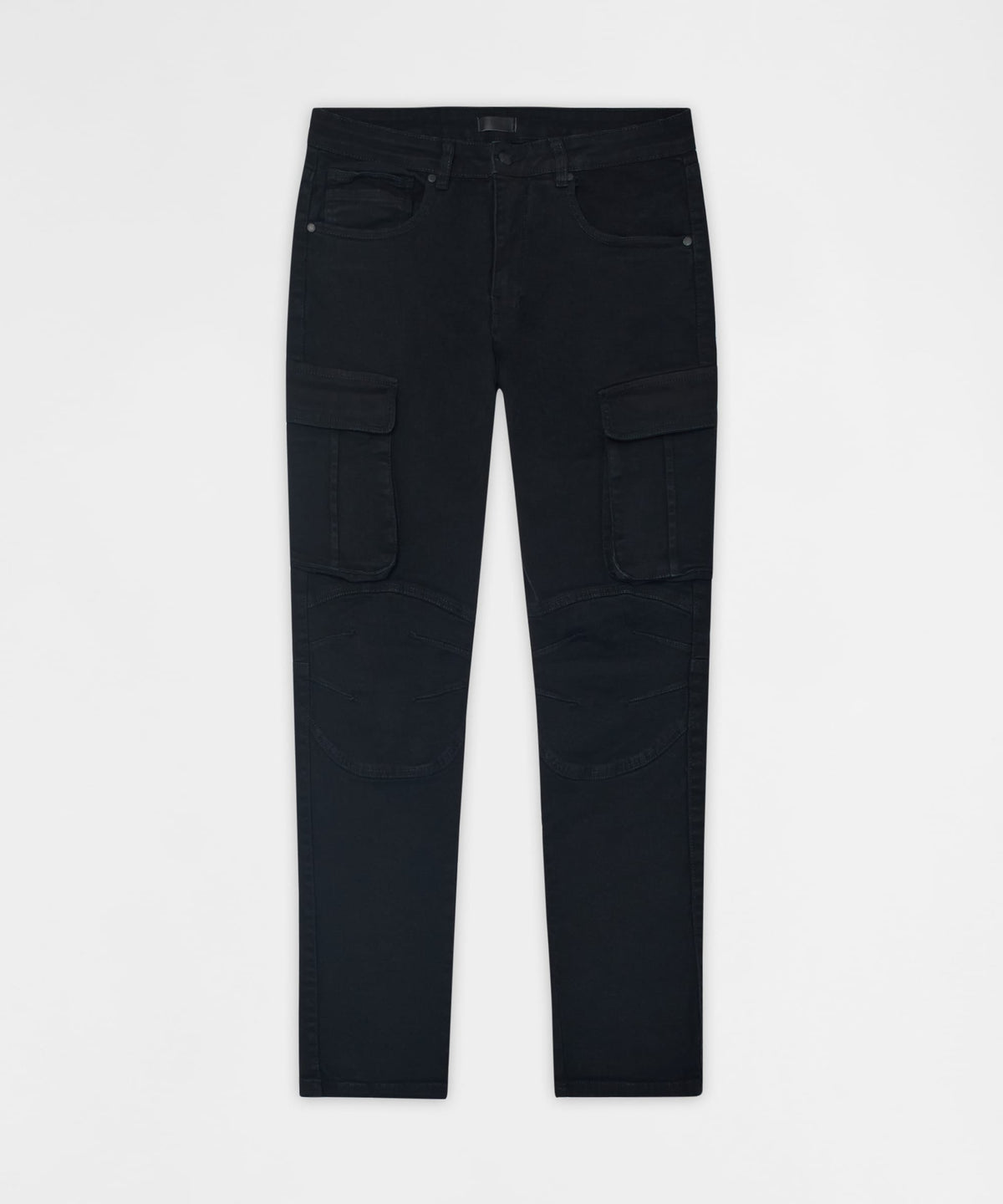 Utility Cargo Denim Skinny Jeans - Black | Reason Clothing Trusted