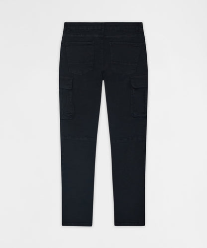 Utility Cargo Denim Skinny Jeans - Black | Reason Clothing Trusted