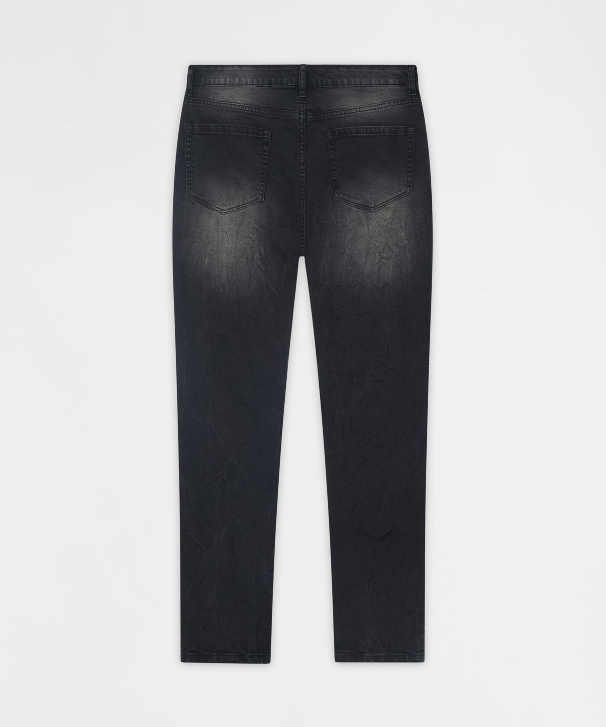 Vice Distressed Skinny Jeans - Washed Black | Reason Clothing Discount