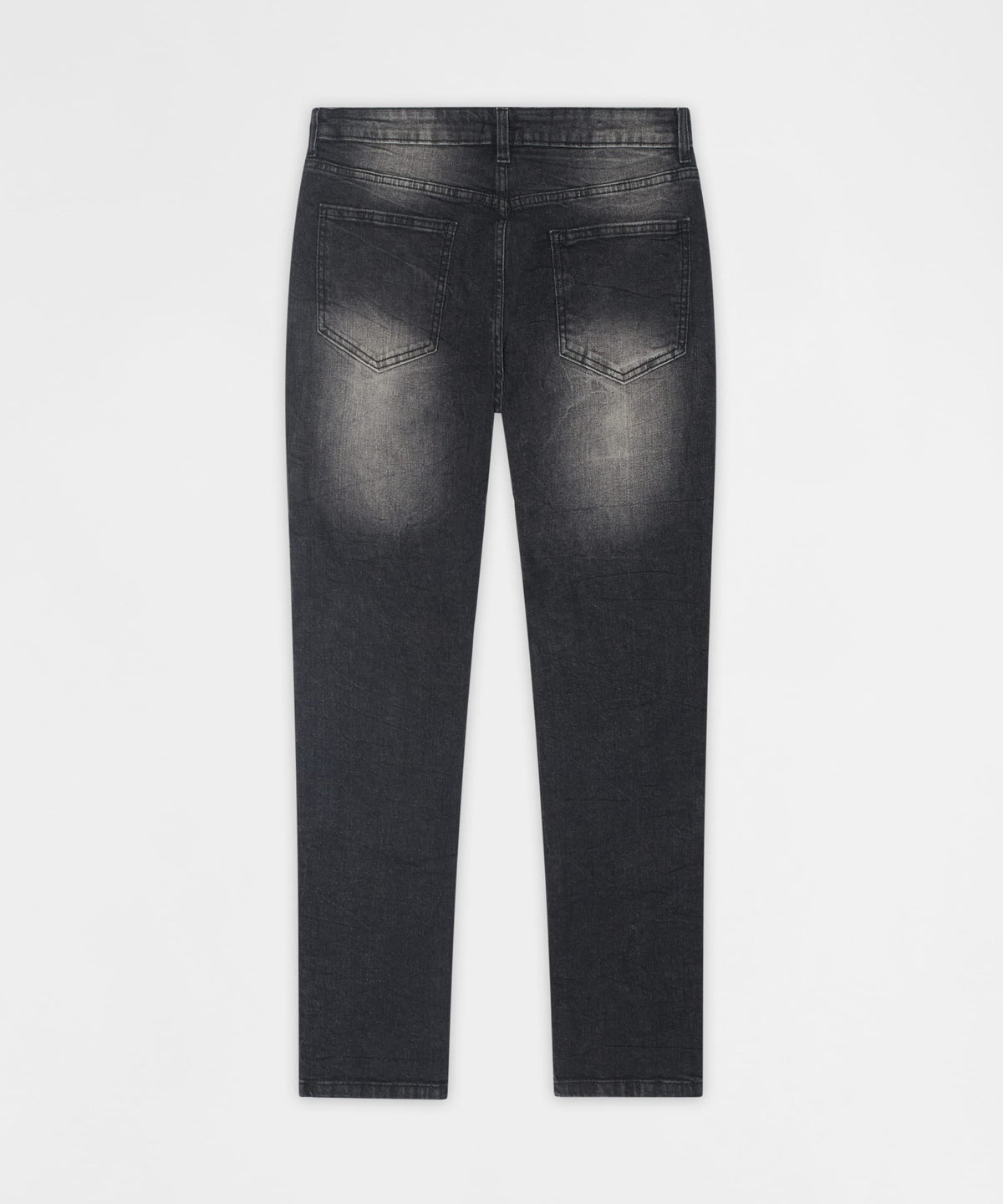 Frosted Distressed Skinny Jeans - Grey | Reason Clothing Premium