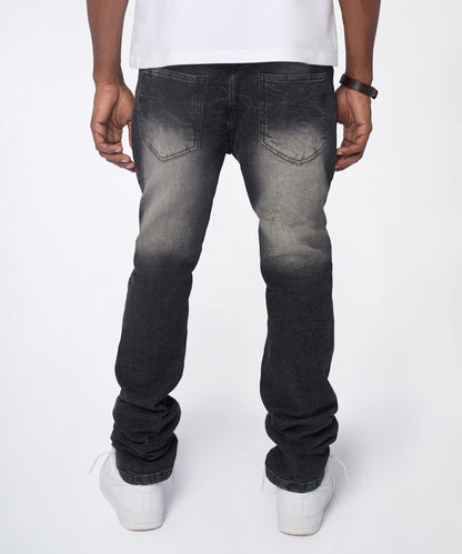 Smokey Distressed Skinny Jeans - Grey | Reason Clothing Customer Favorite