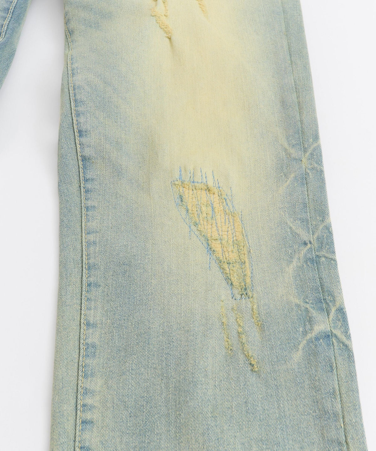 Weekender Distressed Skinny Jeans - Medium Indigo | Reason Clothing Premium
