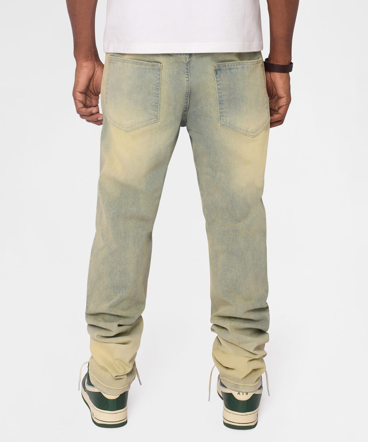 Weekender Distressed Skinny Jeans - Medium Indigo | Reason Clothing Premium