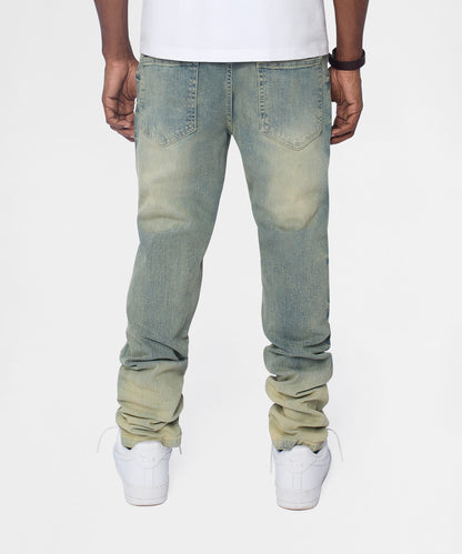 Weekender Distressed Skinny Jeans - Medium Indigo | Reason Clothing Premium