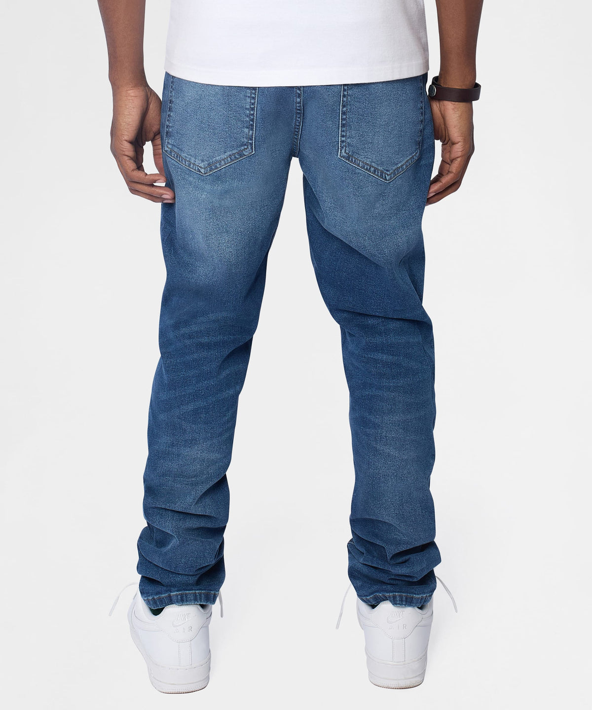 Starburst Studded Skinny Jeans - Blue | Reason Clothing Sale
