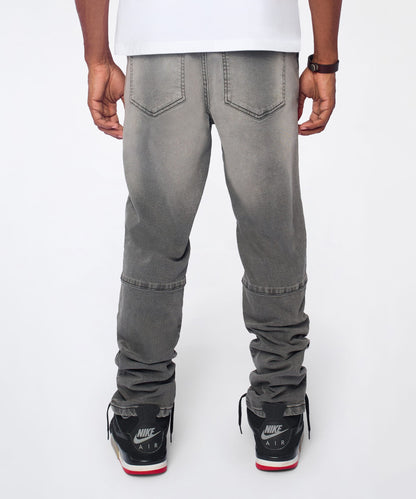 Shadow Skinny Ripped Jeans - Grey | Reason Clothing New