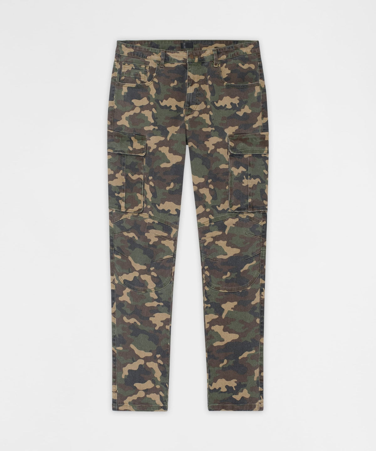 Moto Denim Skinny Jeans - Camo | Reason Clothing Popular