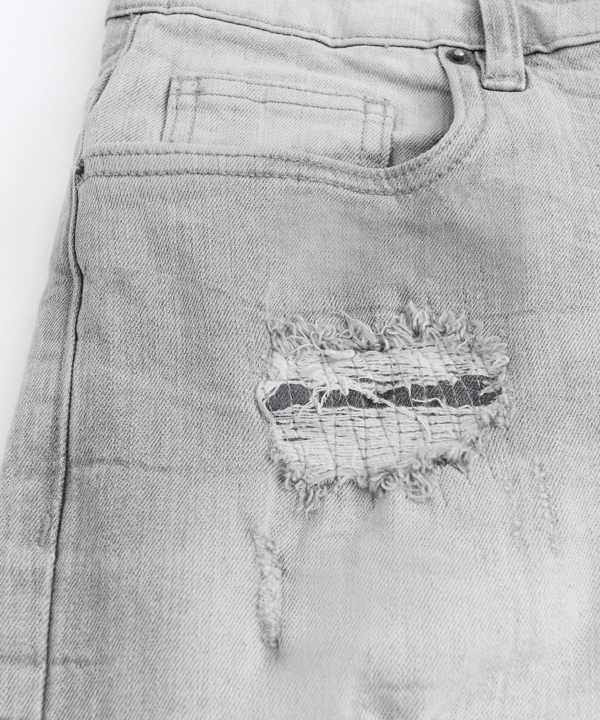 RIP And Repair Shorts - Grey | Reason Clothing Signature