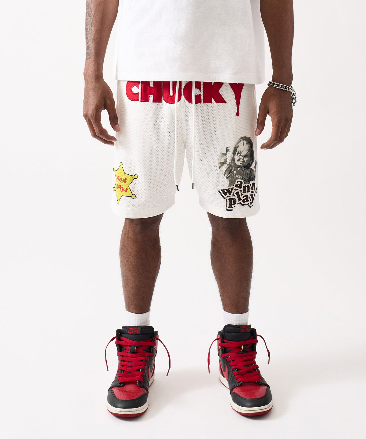 Chucky Mesh Short - White | Reason Clothing Popular