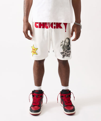 Chucky Mesh Short - White | Reason Clothing Popular