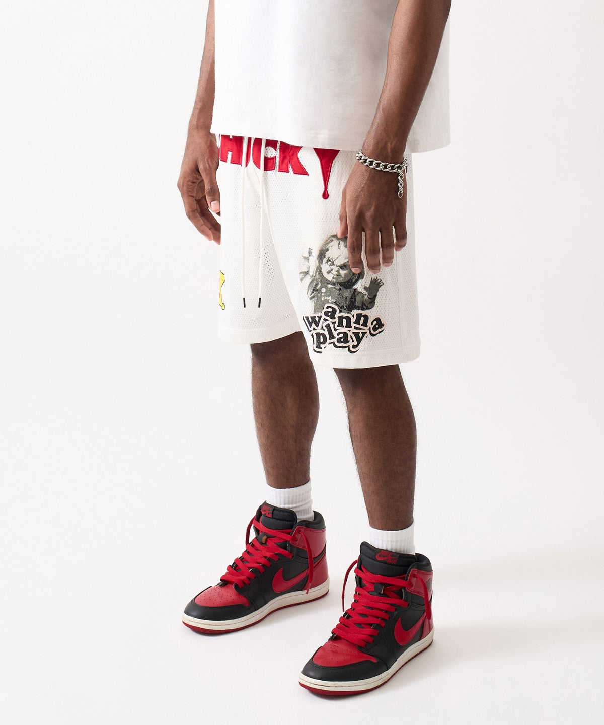Chucky Mesh Short - White | Reason Clothing Popular