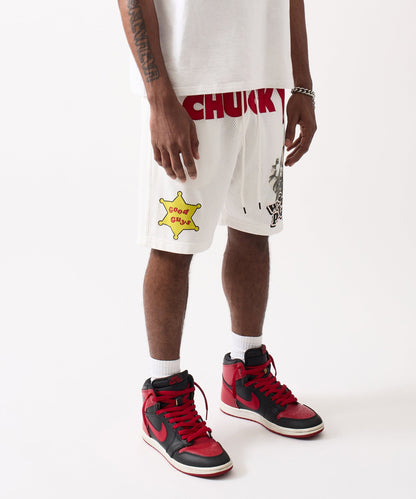 Chucky Mesh Short - White | Reason Clothing Popular