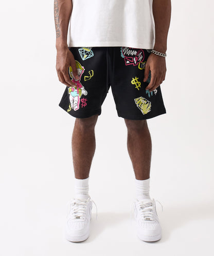 Richie Rich Short - Black | Reason Clothing Best Price
