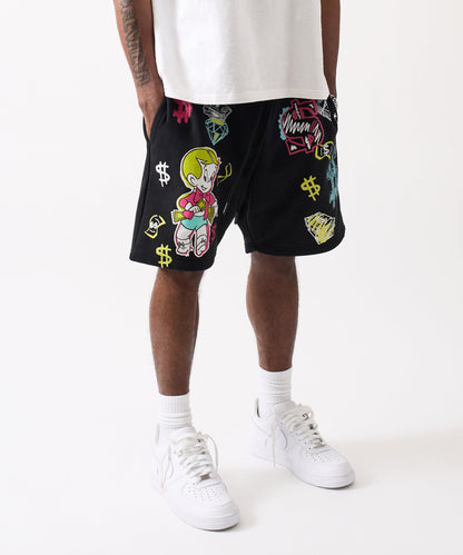 Richie Rich Short - Black | Reason Clothing Best Price