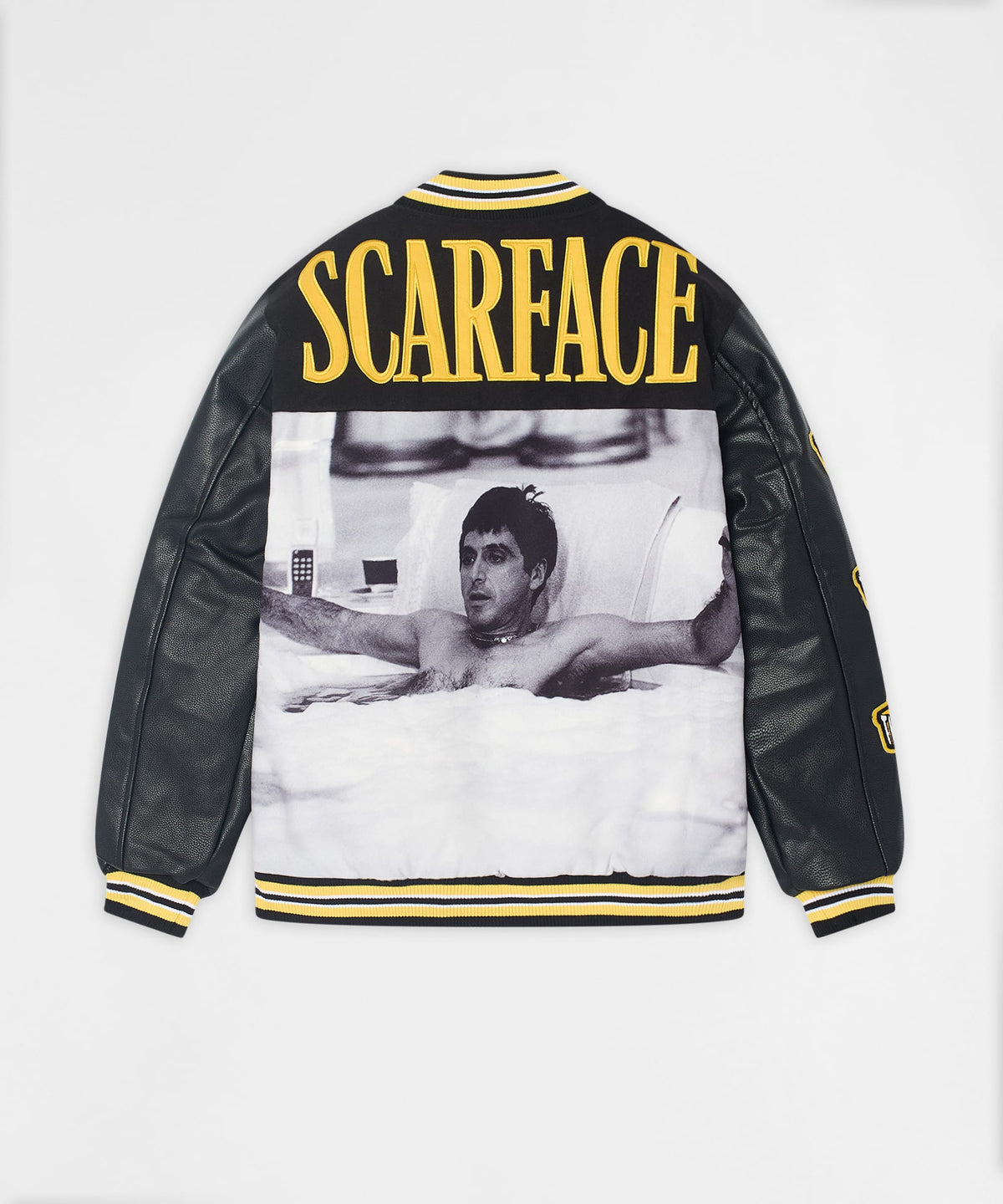Scarface PU Varsity Jacket | Reason Clothing Exclusive